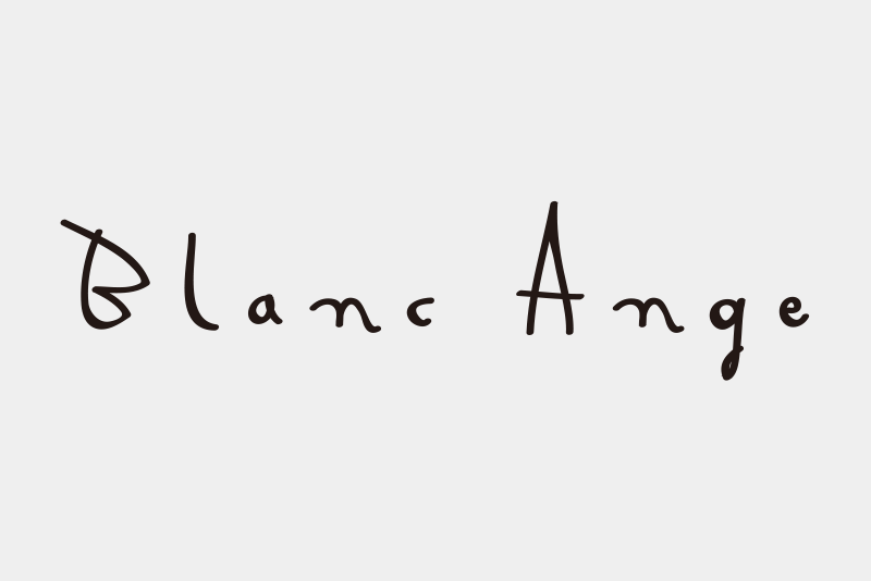 ブランアンジュ（Blanc Ange）ロゴ