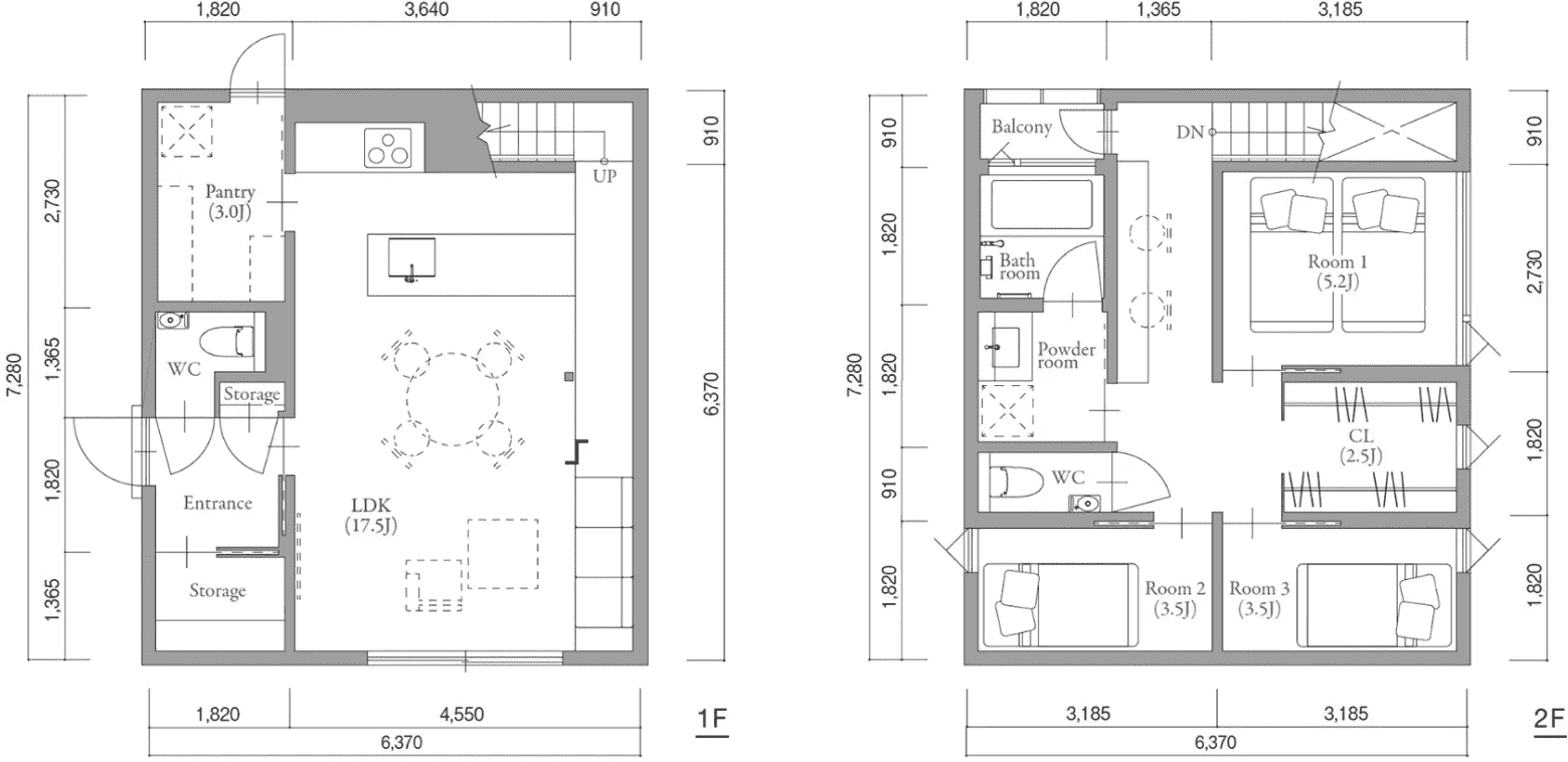FL Inspired by Finland 間取り