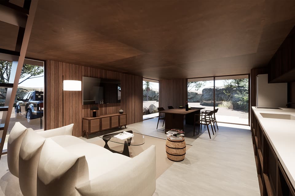 Inspired by Los Angeles 内観