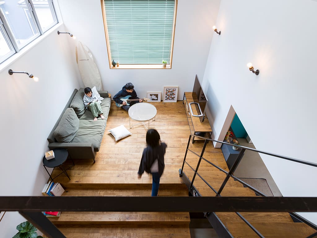 吹き抜けの魅力 家族のコミュニケーション